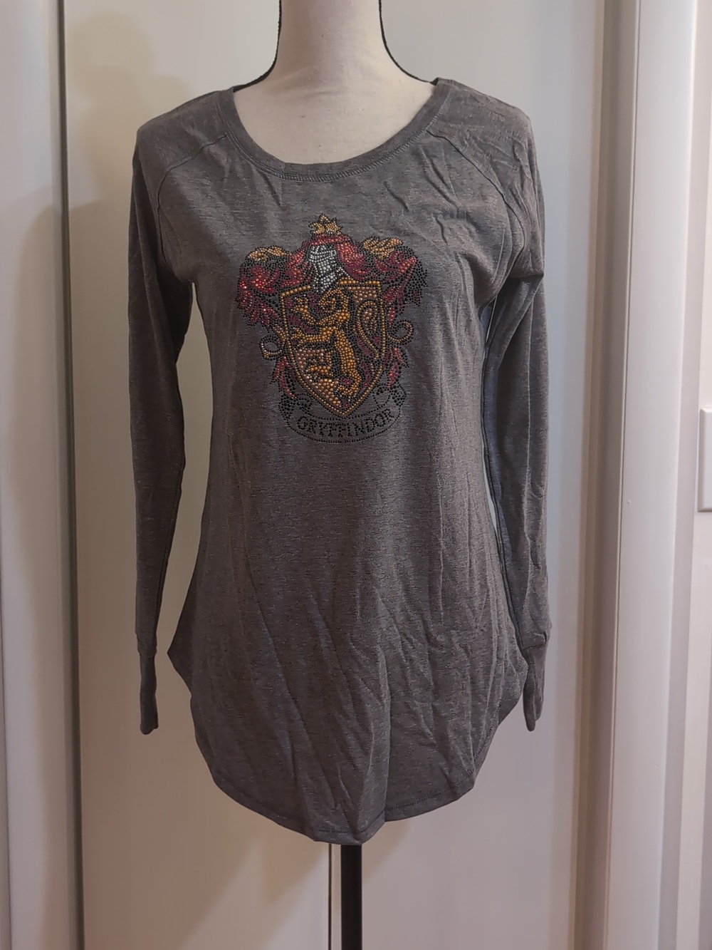 Universal Studios Gryffindor Crest Long Sleeve Tee